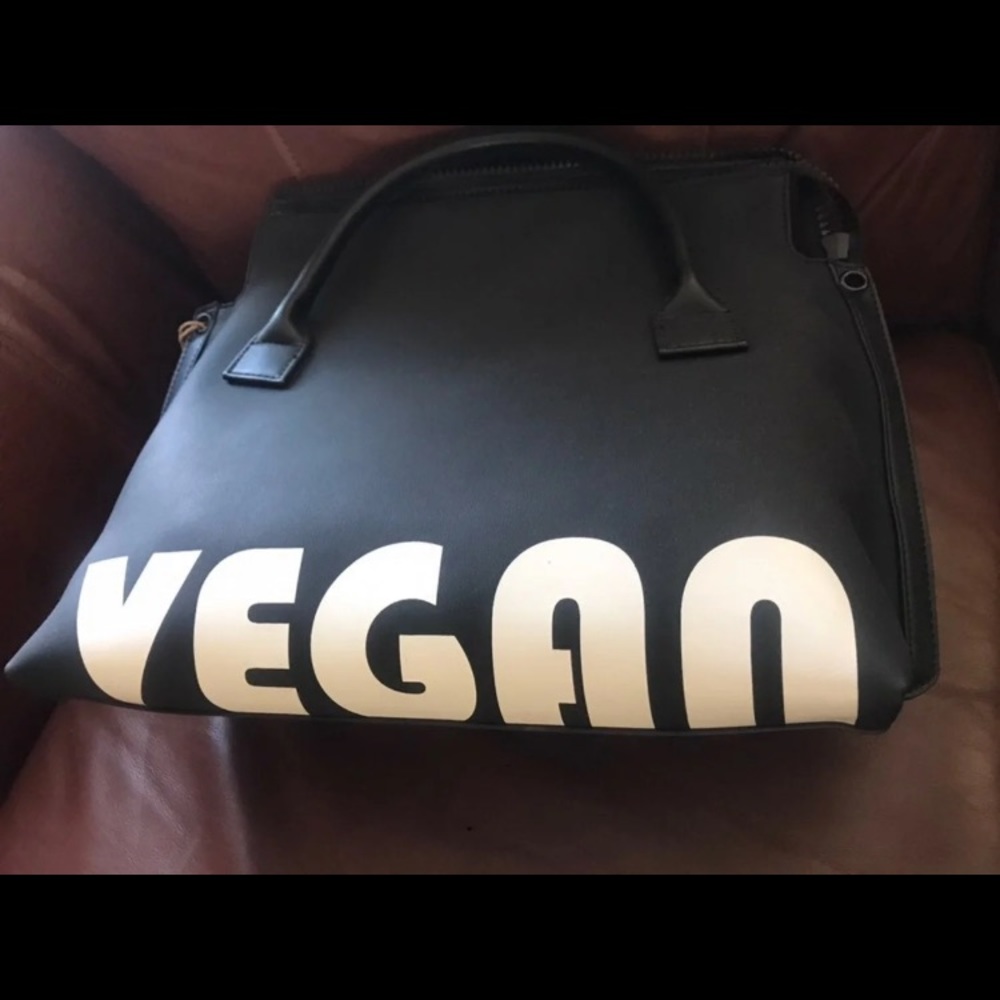 Vegan leather satchel—BRAND NEW with tags!!!!!